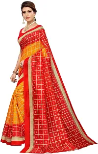 New Launched Georgette Saree with Blouse piece For Women-thumb1