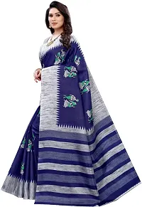 New Launched Art Silk Saree with Blouse piece For Women-thumb1