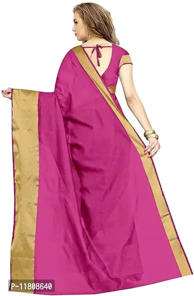 Stylish Cotton Silk Multicoloured Daily Wear Saree with Blouse piece For Women Pack Of 2-thumb4