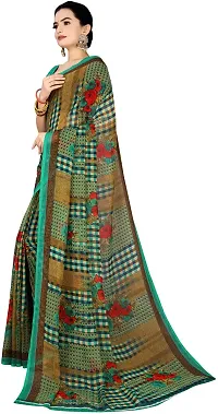 Trendy Georgette Saree with Blouse piece For Women-thumb4