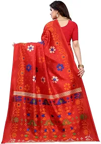 New Launched Art Silk Saree with Blouse piece For Women-thumb3