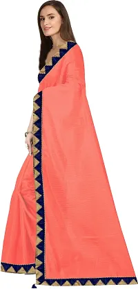 Attractive Art Silk Saree with Blouse piece For Women-thumb2