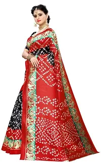 Trendy Art Silk Saree with Blouse piece For Women-thumb1