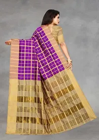 Attractive Art Silk Saree with Blouse piece For Women-thumb3