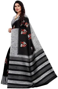 Stylish Art Silk Saree with Blouse piece For Women-thumb1