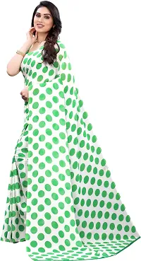 New Launched Georgette Saree with Blouse piece For Women-thumb1