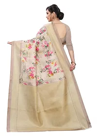 Trendy Pure Silk Saree with Blouse piece For Women-thumb2