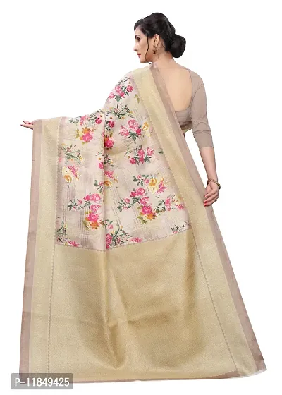 Trendy Pure Silk Saree with Blouse piece For Women-thumb3