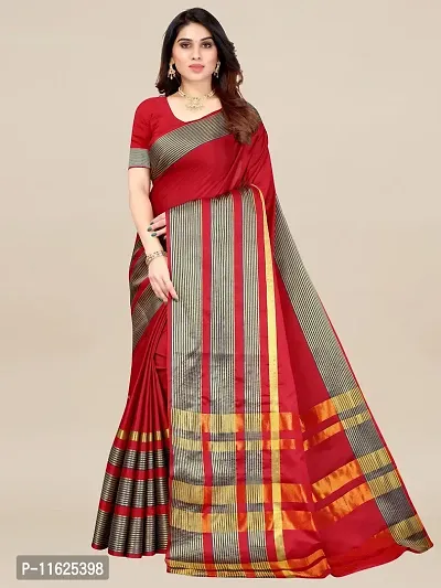 Reliable Art Silk Woven Design Daily Wear Women Saree with Blouse piece