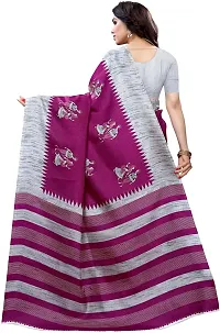 Trendy Art Silk Saree with Blouse piece For Women-thumb4