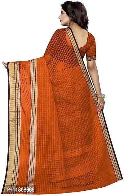 Stylish Cotton Silk Multicoloured Daily Wear Saree with Blouse piece For Women Pack Of 1-thumb2