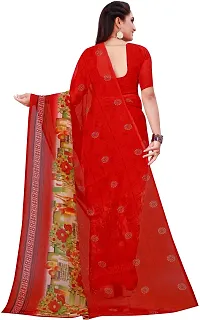 Attractive Georgette Saree with Blouse piece For Women Pack Of 2-thumb3