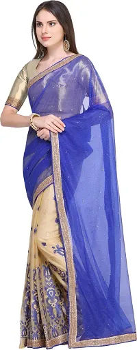 Best Selling Lycra Saree with Blouse piece 