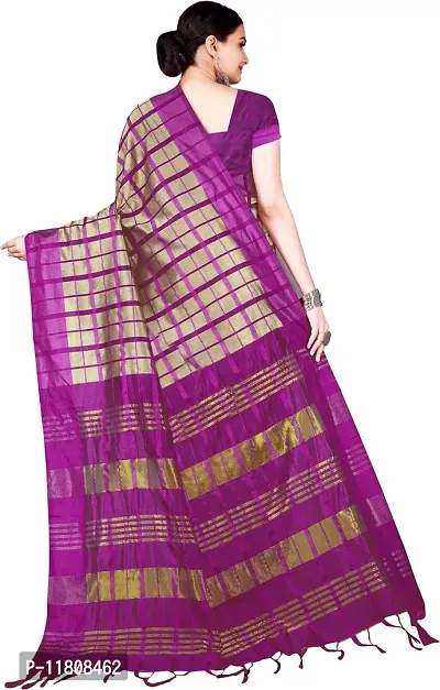 Stylish Cotton Silk Multicoloured Bollywood Saree with Blouse piece For Women Pack Of 1-thumb3