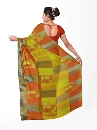 Stylish Georgette Multicoloured Bandhani Saree with Blouse piece For Women Pack Of 1-thumb1