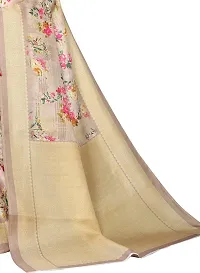 Trendy Pure Silk Saree with Blouse piece For Women-thumb3