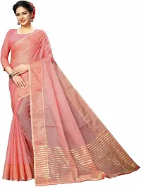 Attractive Art Silk Saree with Blouse piece For Women Pack Of 2-thumb1