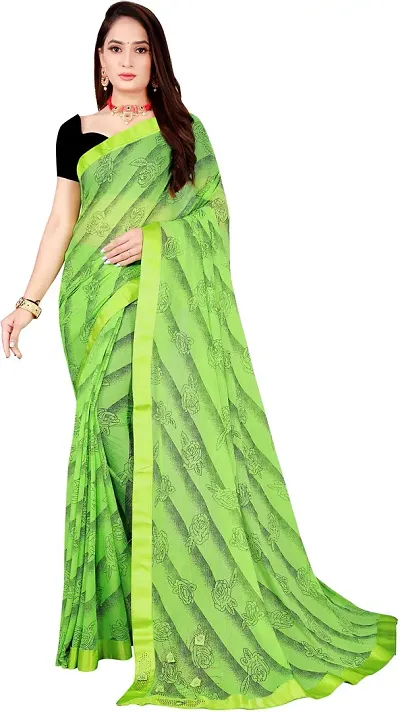 Classic Georgette Saree with Blouse piece