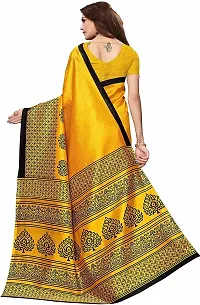 Trendy Art Silk Saree with Blouse piece For Women-thumb1