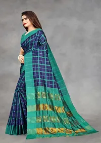 New Launched Art Silk Saree with Blouse piece For Women-thumb3