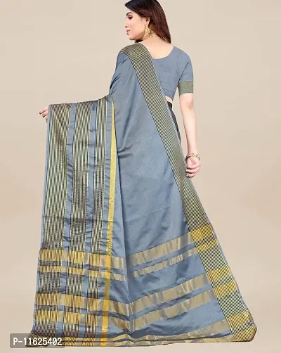 Reliable Art Silk Woven Design Daily Wear Women Saree with Blouse piece-thumb2