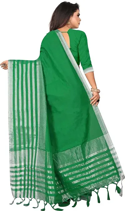 Reliable Bollywood Art Silk Women Saree With Blouse Piece -Green