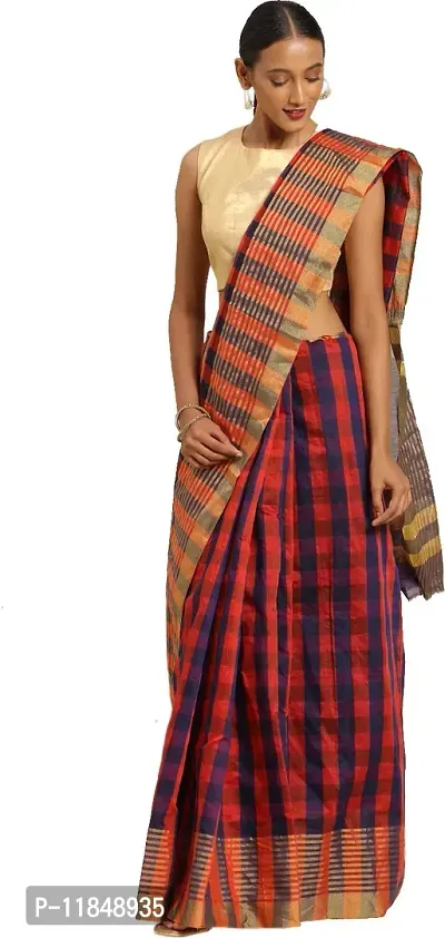 Trendy Art Silk Saree with Blouse piece For Women-thumb0