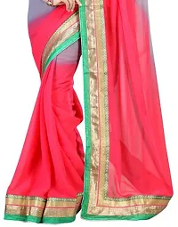 Attractive Art Silk Saree with Blouse piece For Women-thumb2