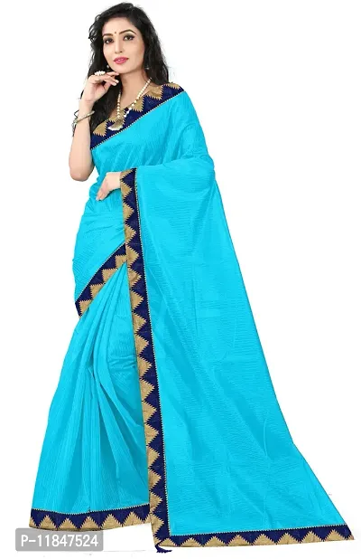 Attractive Art Silk Saree with Blouse piece For Women Pack Of 2-thumb3