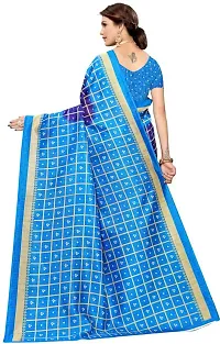 New Launched Art Silk Saree with Blouse piece For Women-thumb3