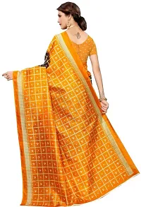 New Launched Art Silk Saree with Blouse piece For Women-thumb3