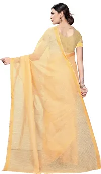 New Launched Art Silk Saree with Blouse piece For Women-thumb1