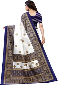 Trendy Cotton Silk Saree with Blouse piece For Women-thumb3