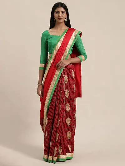 Classic Saree with Blouse piece for Women