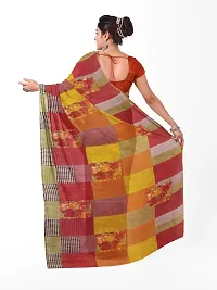 Stylish Georgette Multicoloured Bandhani Saree with Blouse piece For Women Pack Of 1-thumb1