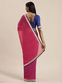 Stylish Lycra Pink Bandhani Saree with Blouse piece For Women Pack Of 1-thumb2