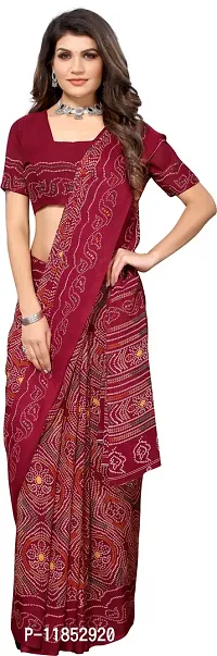 New Launched Georgette Saree with Blouse piece For Women-thumb4