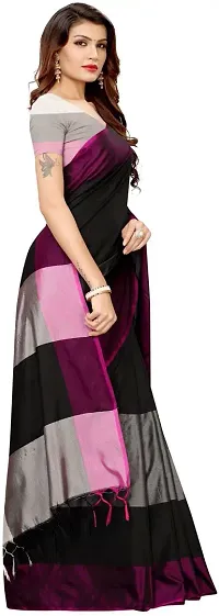 Trendy Art Silk Saree with Blouse piece For Women-thumb4