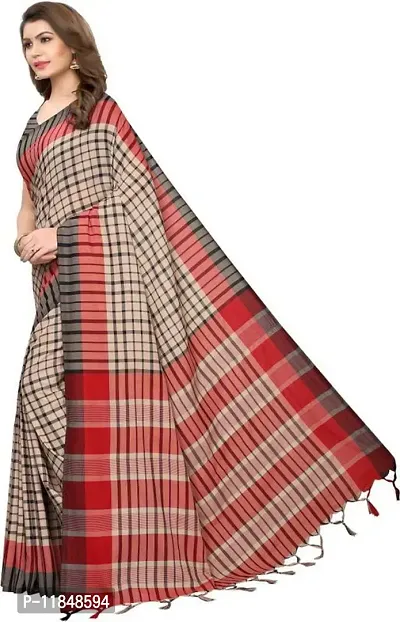 Trendy Art Silk Saree with Blouse piece For Women-thumb4