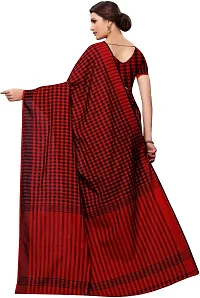 Stylish Georgette Red Daily Wear Saree with Blouse piece For Women Pack Of 1-thumb1