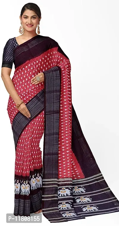 Stylish Art Silk Multicoloured Bhagalpuri Saree with Blouse piece For Women Pack Of 1-thumb0