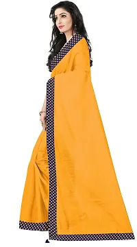 Trendy Art Silk Saree with Blouse piece For Women-thumb1