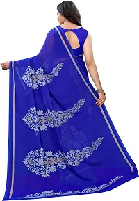 Trendy Georgette Saree with Blouse piece For Women-thumb2