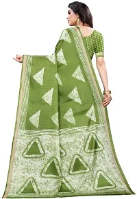 New Launched Art Silk Saree with Blouse piece For Women-thumb3