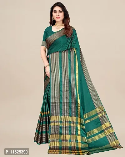 Reliable Art Silk Woven Design Daily Wear Women Saree with Blouse piece