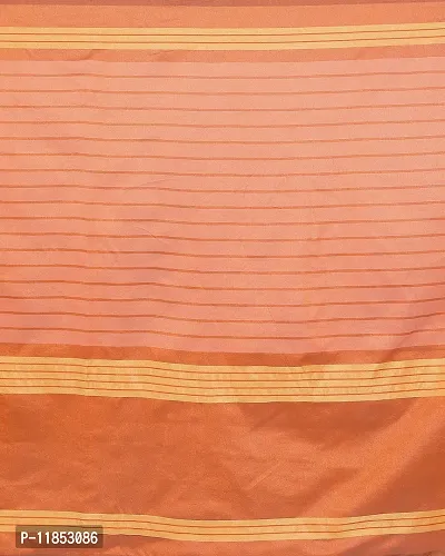 New Launched Cotton Silk Saree with Blouse piece For Women-thumb4