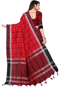 Stylish Art Silk Saree with Blouse piece For Women-thumb2