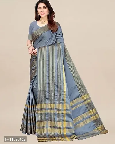 Reliable Art Silk Woven Design Daily Wear Women Saree with Blouse piece-thumb0