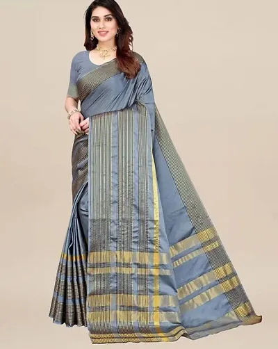 Silk Woven Design Saree with Blouse piece