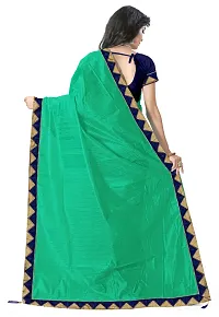 Stylish Art Silk Multicoloured Daily Wear Saree with Blouse piece For Women Pack Of 2-thumb2